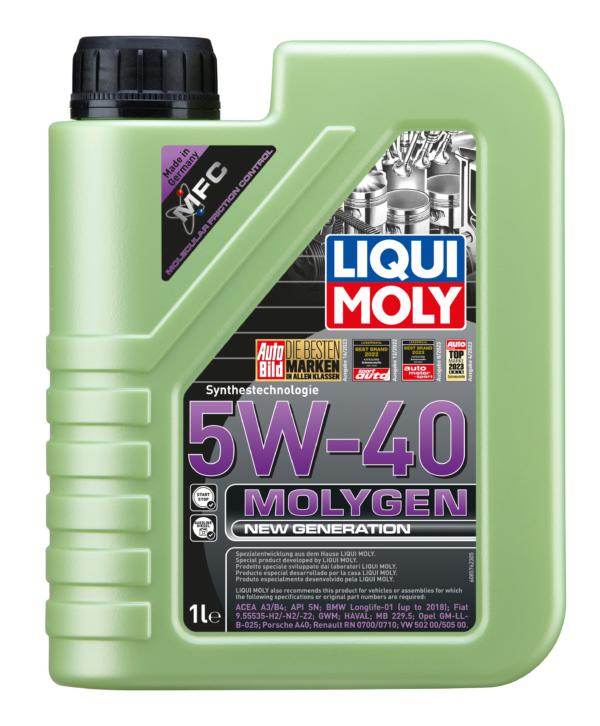 Liqui Moly Molygen New Gener­a­tion 5W-40